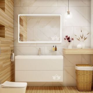 Зеркало с подсветкой Art&Max Monza 120x80см AM-Mon-1200-800-DS-F