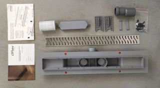 Душевой лоток Paini Harmony CH650HN с рамкой 65см хром глянец