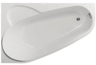 Акриловая ванна VagnerPlast Selena VPBA163SEL3LX-04 левая 160x105см белый