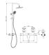 Душевая стойка Boch Mann Oglio TS BM9648 с термостатом хром