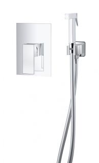 Гигиенический душ со смесителем DQ Bayern.Liszt DA1515001 хром