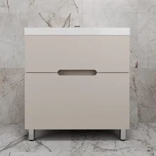 Напольная тумба под раковину Style Line Матис ЛС-00002437 80 см кремовый