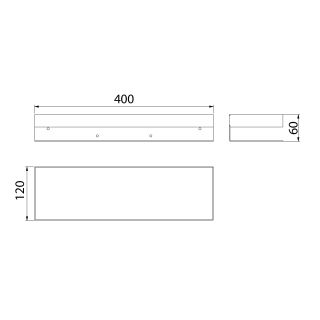 Полка для душа Lemark Shelf line 9776054 графит