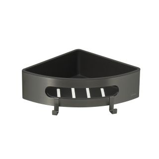 Полка для душа угловая Lemark Shelf line 9776048 графит