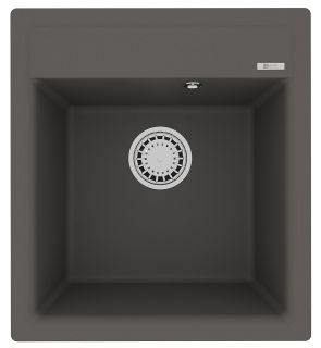 Кухонная мойка Lemark Hanka 450 9910011 серый шёлк