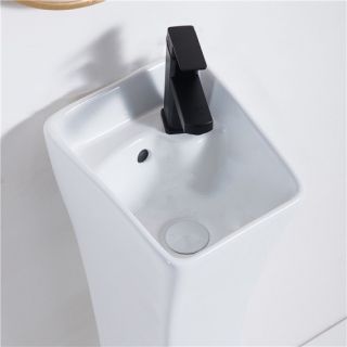 Раковина  CeramaLux M9012 белая 27 см