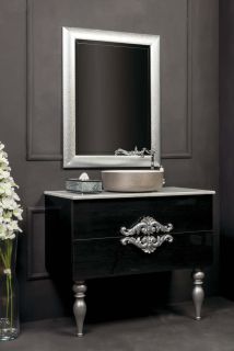 Тумба под раковину Armadi Art Neoart 80см тёмное дерево 831-080-BW