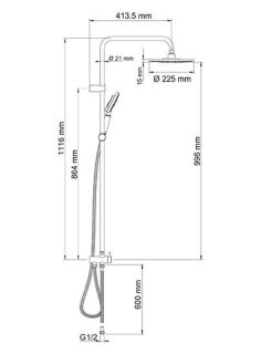 Wasserkraft A039 Душевой комплект