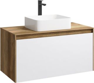 Корпус тумбы под раковину Aqwella Mobi 100 см MOB0110DB