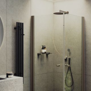 Душевой уголок MaybahGlass MGY-1291-2 80x80см бронза