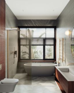 Душевая перегородка MaybahGlass MGD-696-2ш 79см бронза