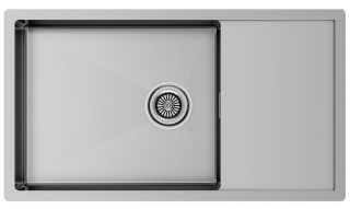 Мойка кухонная Paulmark Gerberg PM217844-BS брашированная нержавеющая сталь