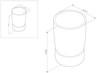 Стакан Am.pm Sensation A3031300