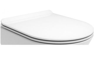 Крышка-сиденье KERAMA MARAZZI PLAZA MODERN PLMR.seat.02\WHT