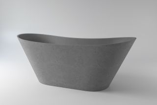 Ванна отдельностоящая Holbi Afina 161x66см бетон 2.01.004.44.4