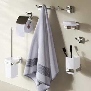 Набор аксессуаров для ванной AM.PM Gem  AK90D1806W хром