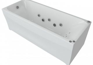 Акриловая ванна АКВАТЕК Альфа 170x70 см без гидромассажа