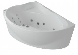 Акриловая ванна АКВАТЕК Альтаир 160x120 см левая без гидромассажа