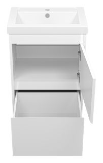 Напольная тумба под раковину Misty Алиса 50см белый