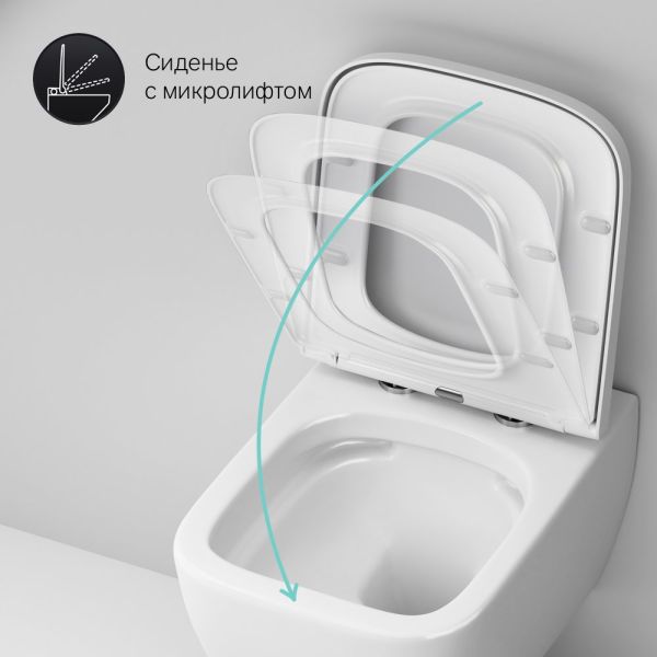 Подвесной унитаз AM.PM Gem C901701SC