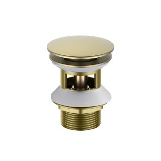 Донный клапан Aquatek AQ6002BG шлифованное золото