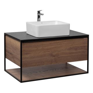 Тумба под раковину Aquanika Loft AQLO1005550BRU151 100 см древесный аттик