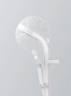 Душевая стойка AQUAme AQM8004W с термостатом белый матовый