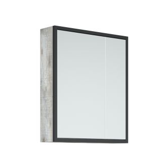 Зеркало-шкаф Corozo Айрон 70см антик/чёрный SD-00000280