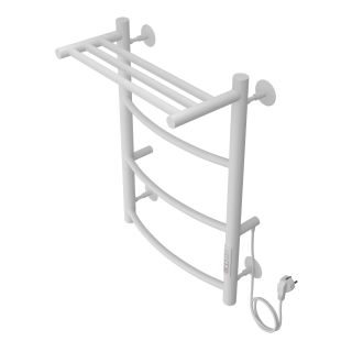 Полотенцесушитель электрический AZARIO VERONA AZ04846PW 400/600 3 секции, с полкой, диммер справа, белый