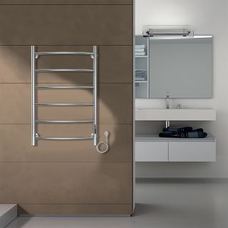 Полотенцесушитель электрический AZARIO VERONA AZ04858 500/800 6 секций, диммер справа, хром