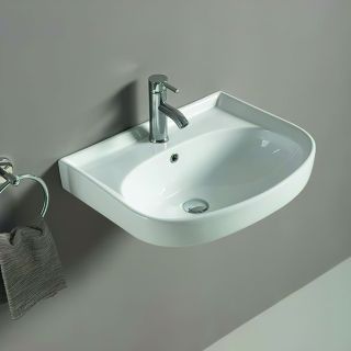 Подвесная раковина Art&Max 56см белый AM-78364