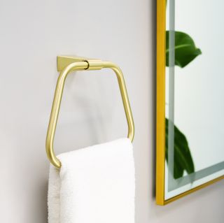 Зеркало FIXSEN с подсветкой LED прямоугольное 90х70 см золото-сатин (FX-2090G)