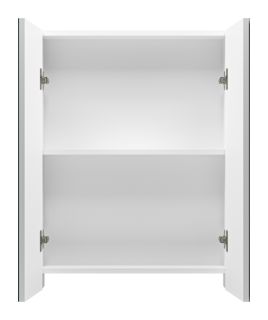 Зеркальный шкаф Misty Балтика 60см белый