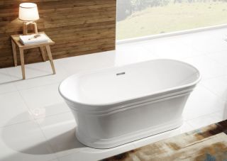 Акриловая ванна BelBagno отдельностоящая, белая BB402-1700-790