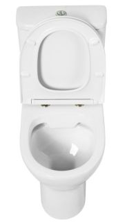 Чаша унизаза BelBagno Energia BB8134CPR/SC безободковый белый (крышка в комплекте)