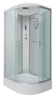 Душевая кабина Niagara NG-33394-14LP 130x90см серебро/матовое