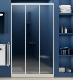 Душевая дверь Ravak Supernova ASDP3-90 00V70102ZG Grape профиль белый