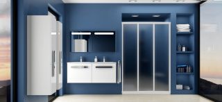 Душевая дверь Ravak Supernova ASDP3-90 00V7010211 Pearl профиль белый