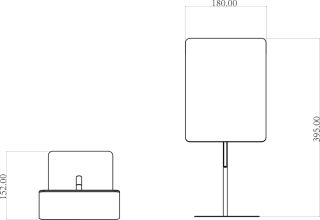 Зеркало косметическое Boheme золото 507-G