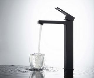 Смеситель для раковины Timo Briana 7111/03F чёрный