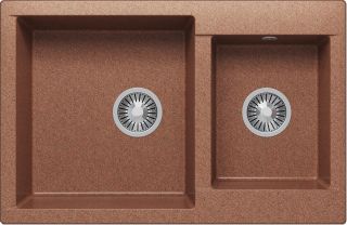 Мойка кухонная Polygran BRIG-772 терракот 621527