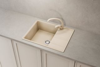 Кухонная мойка Ulgran Quartz Prima 650-10 песок
