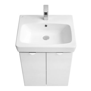 Тумба под раковину Акватон Скай 55см белый 1A238101SY010