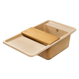 Мойка кухонная Акватон Беллис 87см песочный 1A724832BS220