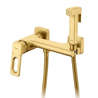 Гигиенический душ со смесителем Raglo R51.51.03 золотой сатин