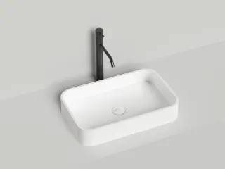 Накладная раковина Salini Callista 01 S-Stone 1101204SMRF 55см RAL полностью