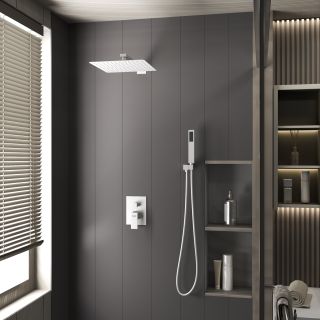 Душевая система DQ Bayern.Liszt DA1515708A04 белый матовый