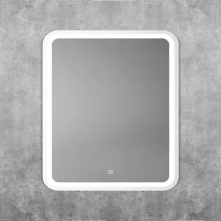 Зеркало с подсветкой ArtMax Genova AM-Gen-600-800-DS-F-White 60 см белый