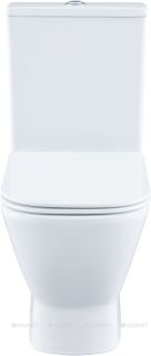 Унитаз-компакт Aquanet Fine Rimless FINE-C Soft Close 273786 белый