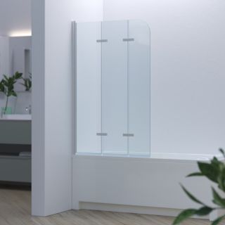 Шторка на ванну Berges City 2.0 100см хром 062014